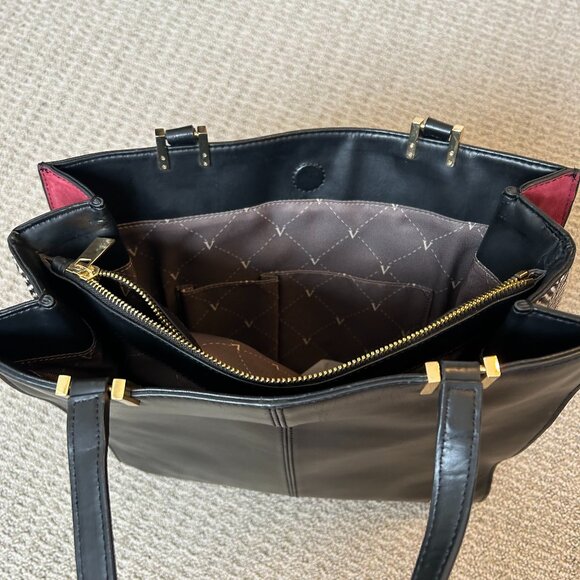 VINCE CAMUTO Leather Tote Bag - Picture 7 of 9